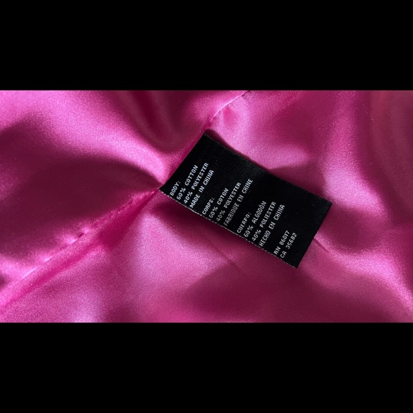 Pink Magenta Trench Coat - Picture 4 of 5